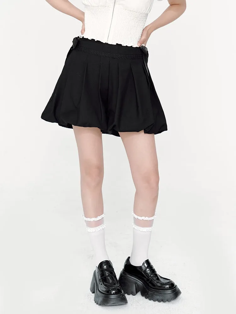 Pleated Bloomers Culottes