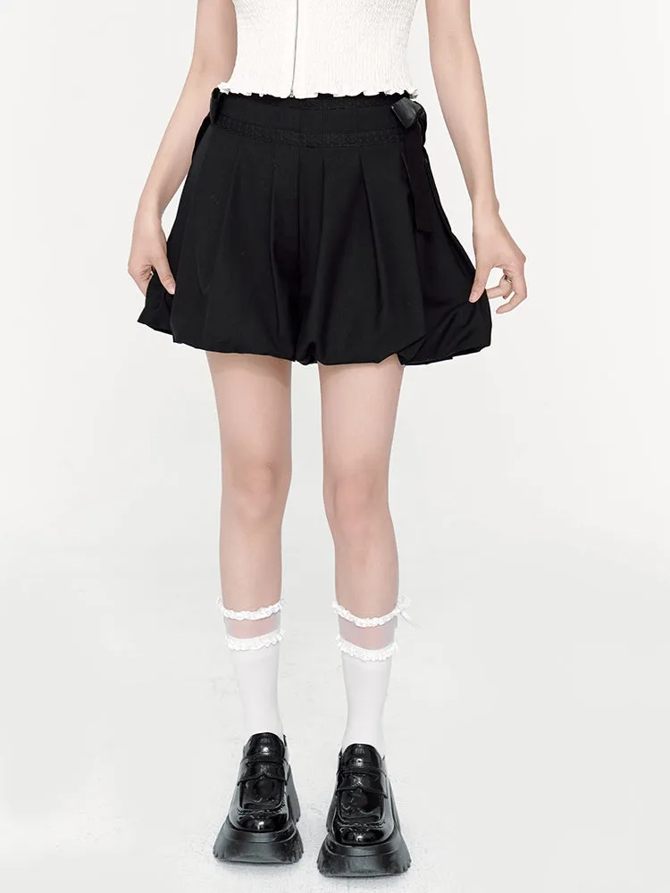 Pleated Bloomers Culottes