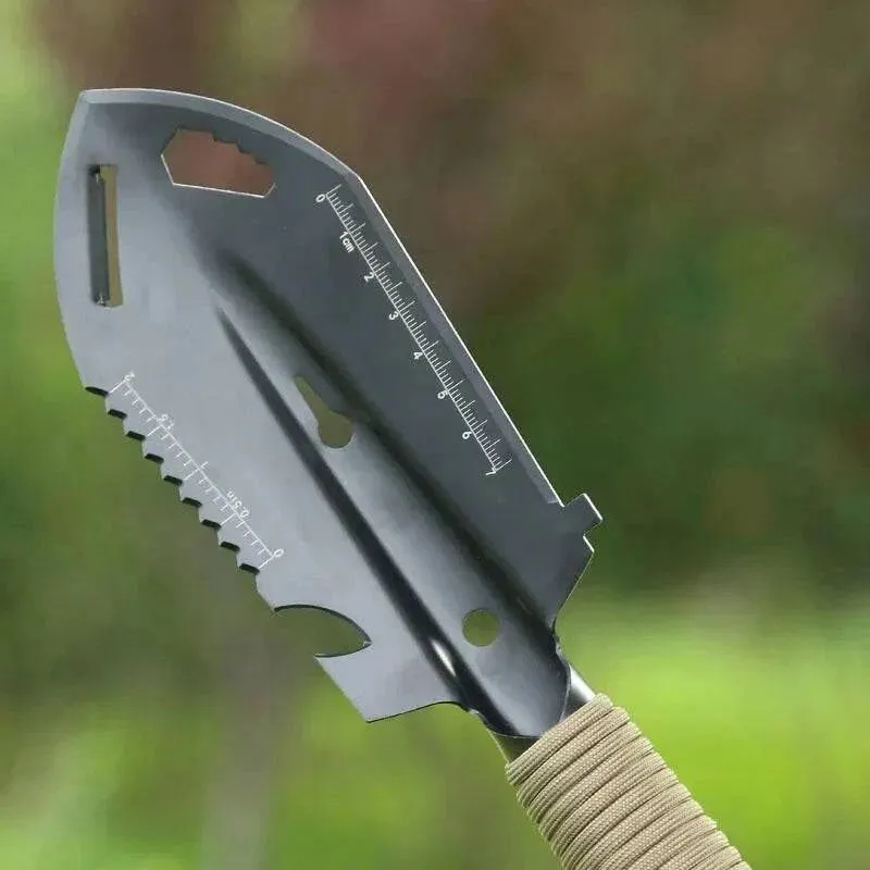 Portable Camping Hiking Traveling Pinic Shovel Multifunctional Ordnance Shovel Survival Outdoor Equipment Garden Tool Shovel