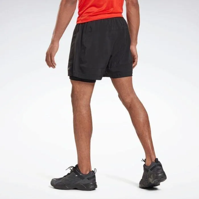 reebok 2-1 Men's Running Shorts