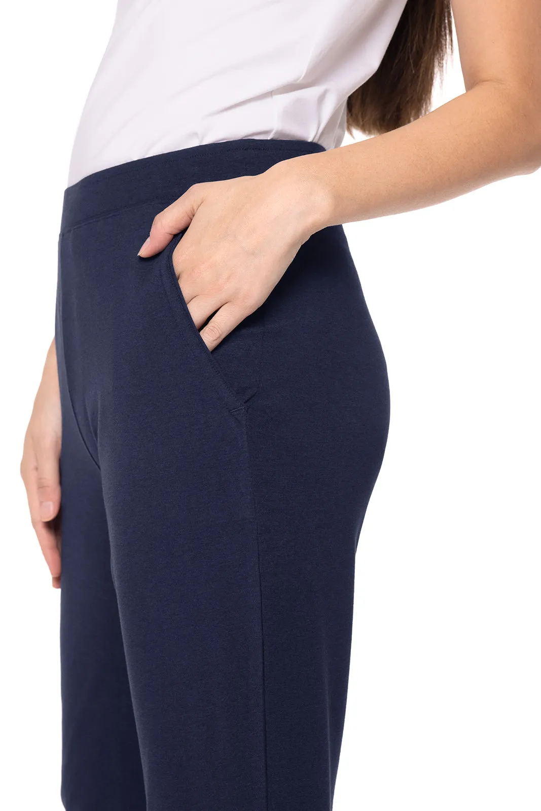 Women's Cafe Ruche Pants | Navy